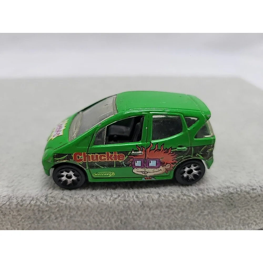 Vintage Matchbox Rugrats MERCEDES-BENZ A-CLASS Chuckie Finster Green 1998 Mattel